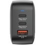Verbatim Mini GaN Charger 70W 2xUSB-C, 1xUSB-A